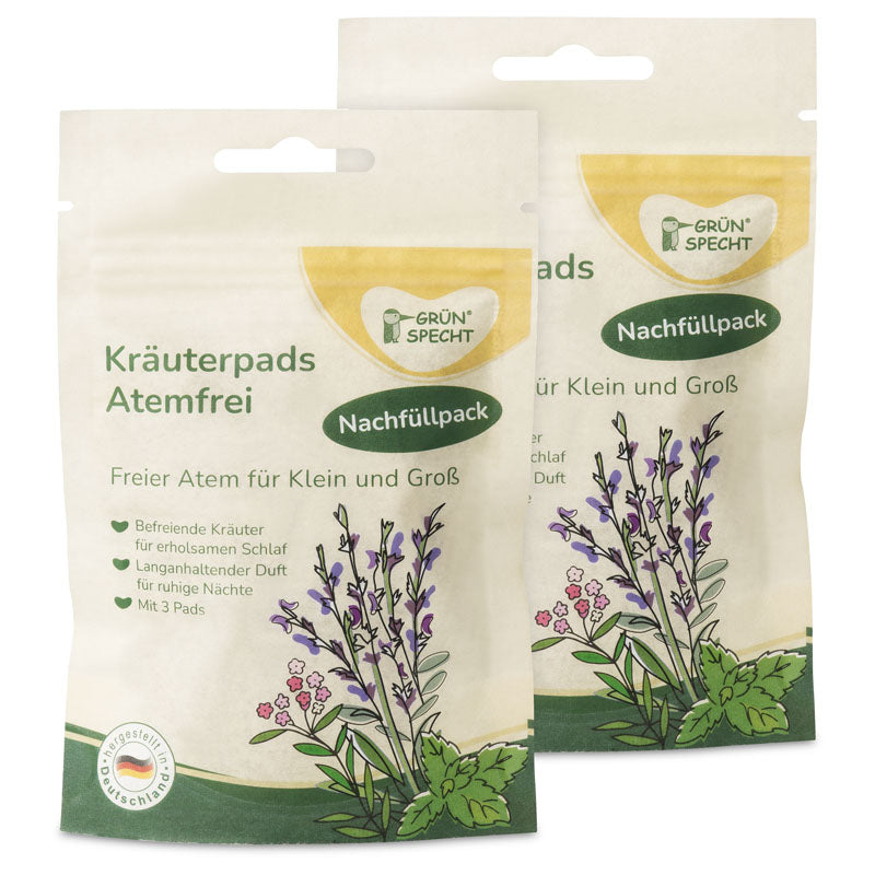 Kräuterpads, Atemfrei