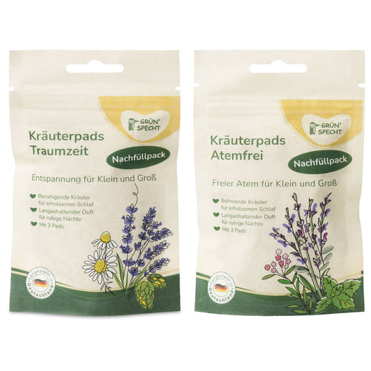 Kräuterpads, gemischter Nachfüllpack