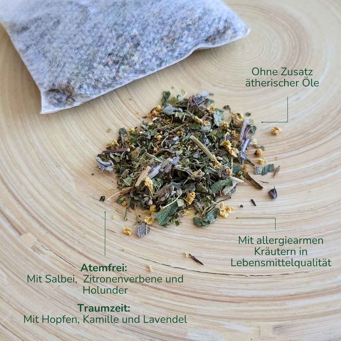 Kräuterpads, gemischter Nachfüllpack