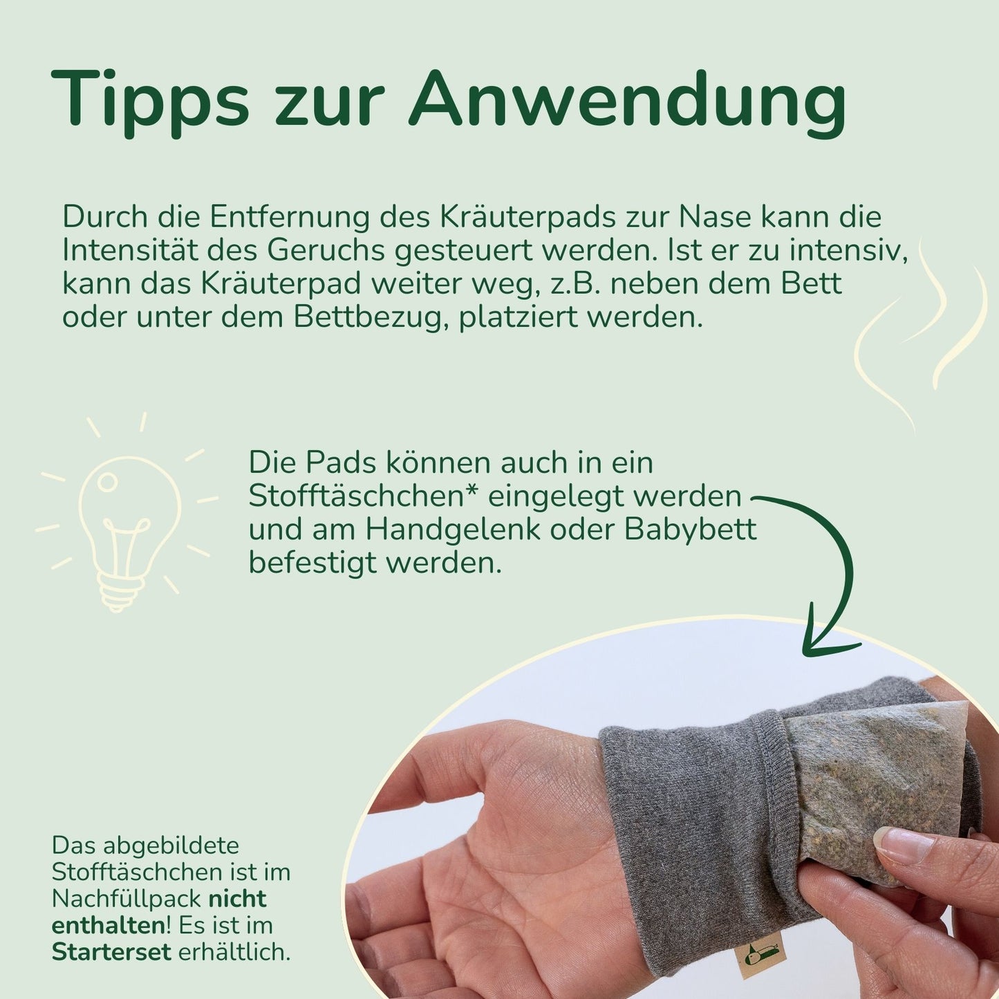 Kräuterpads, gemischter Nachfüllpack