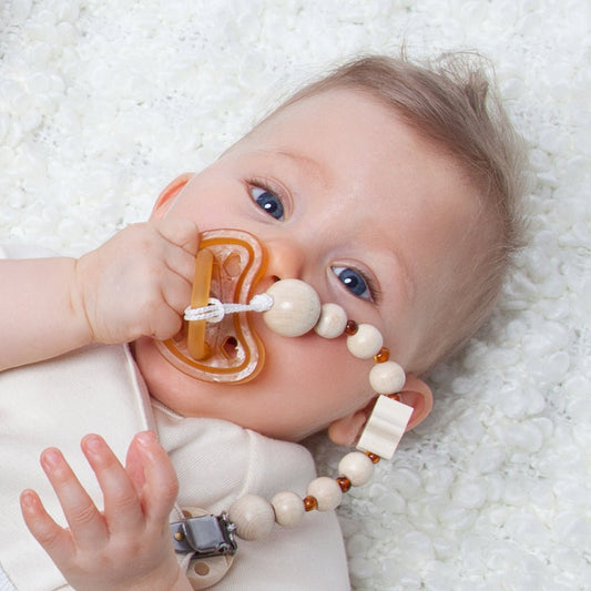 Bernsteinketten Baby: Was steckt hinter dem Mythos? - GRÜNSPECHT Naturprodukte