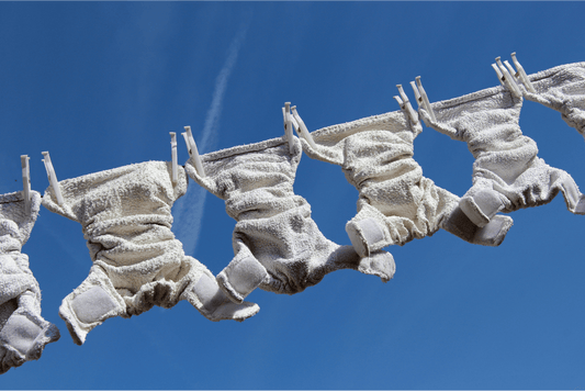 Wickeln mit Stoffwindeln