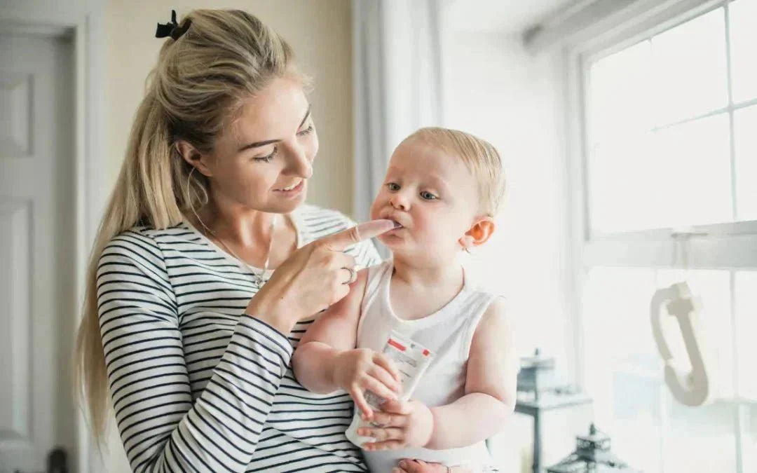 Zahnpflege für dein Baby – Richtig Zähne putzen - GRÜNSPECHT Naturprodukte