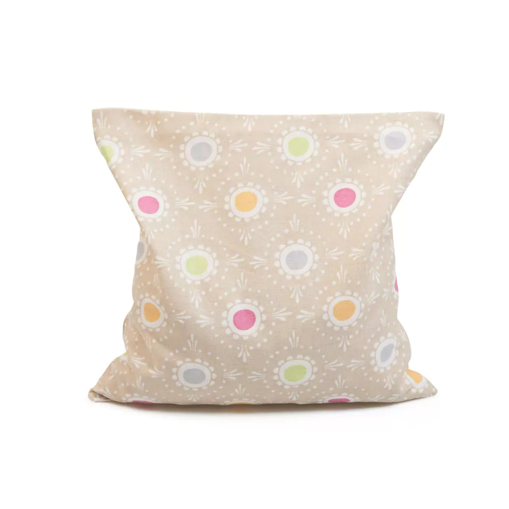 Cherry stone pillow 16 x 16 cm, Lollipop beige