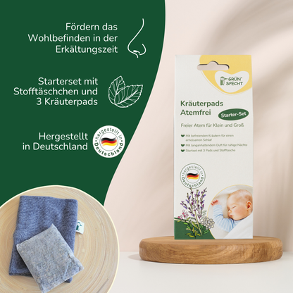 Kräuterpads, Atemfrei