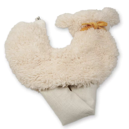 Warm cuddly toy neck pillow, rabbit, RSK