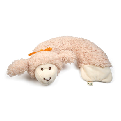 Warm cuddly toy neck pillow, rabbit, RSK