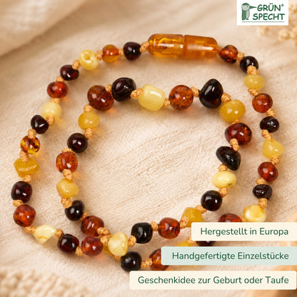 Baby amber necklace
