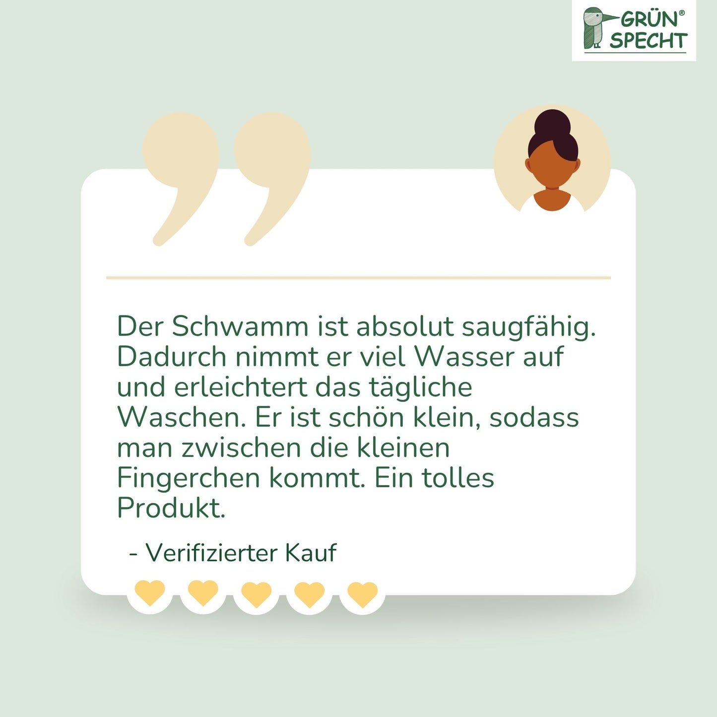 Baby-Naturschwamm, Zimocca-Schwamm