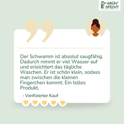 Baby-Naturschwamm, Zimocca-Schwamm