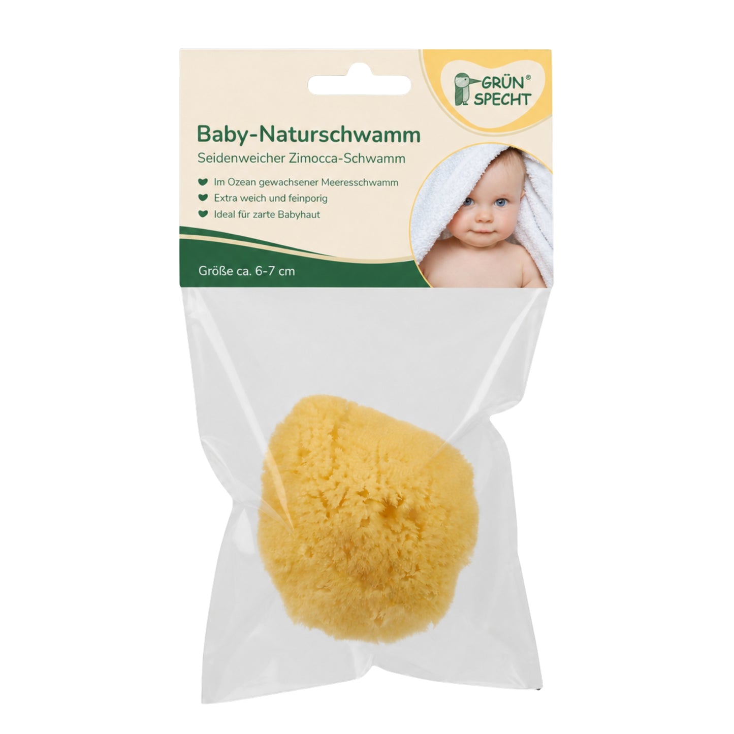 Baby-Naturschwamm, Zimocca-Schwamm