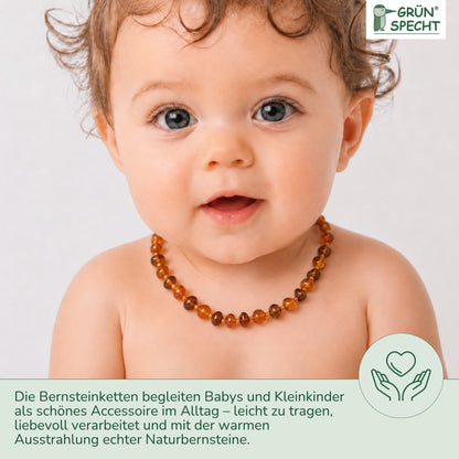 Baby amber necklace