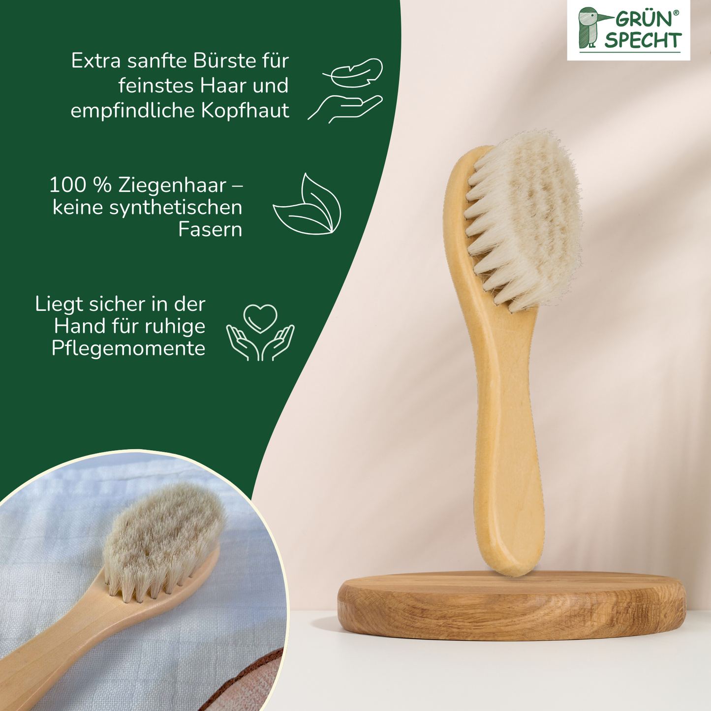 Goat hair brush