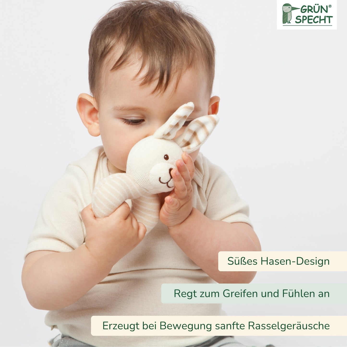 Stoffrassel Hase