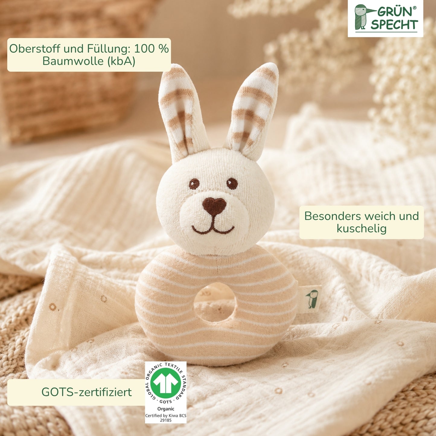 Stoffrassel Hase