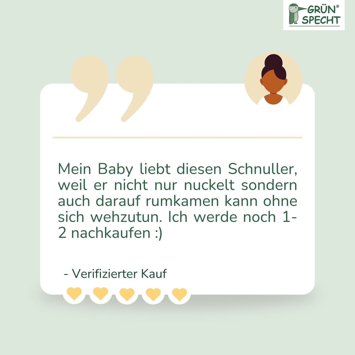 Schnuller aus Naturkautschuk