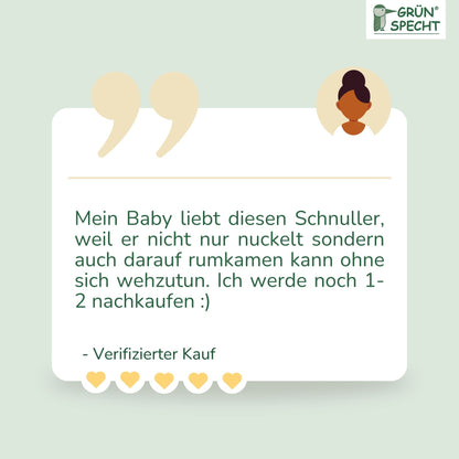 Schnuller aus Naturkautschuk