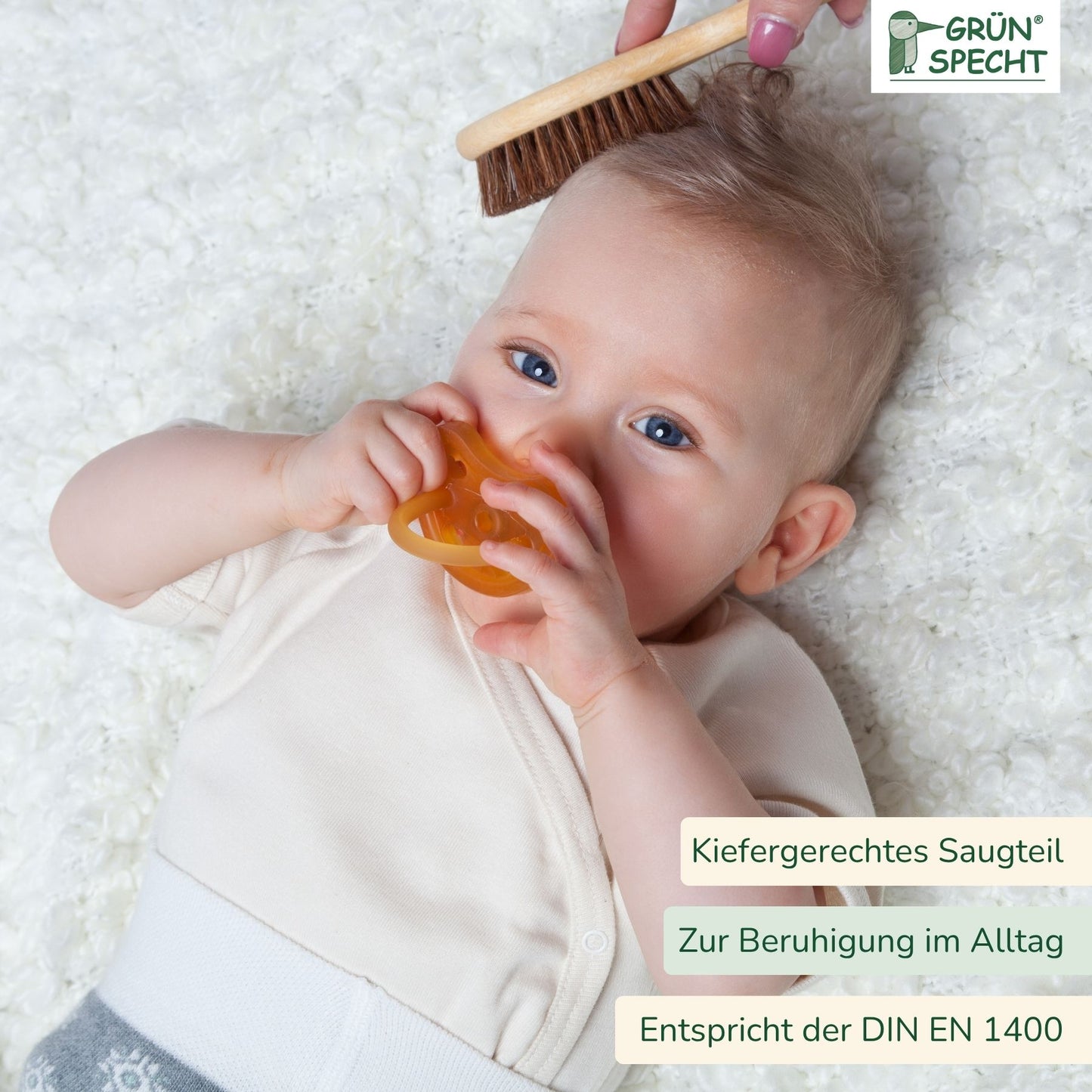Schnuller aus Naturkautschuk