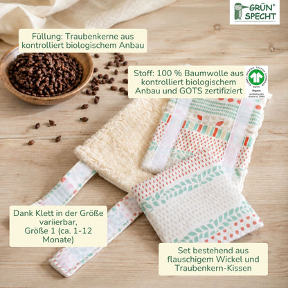 Organic chest and belly wraps
