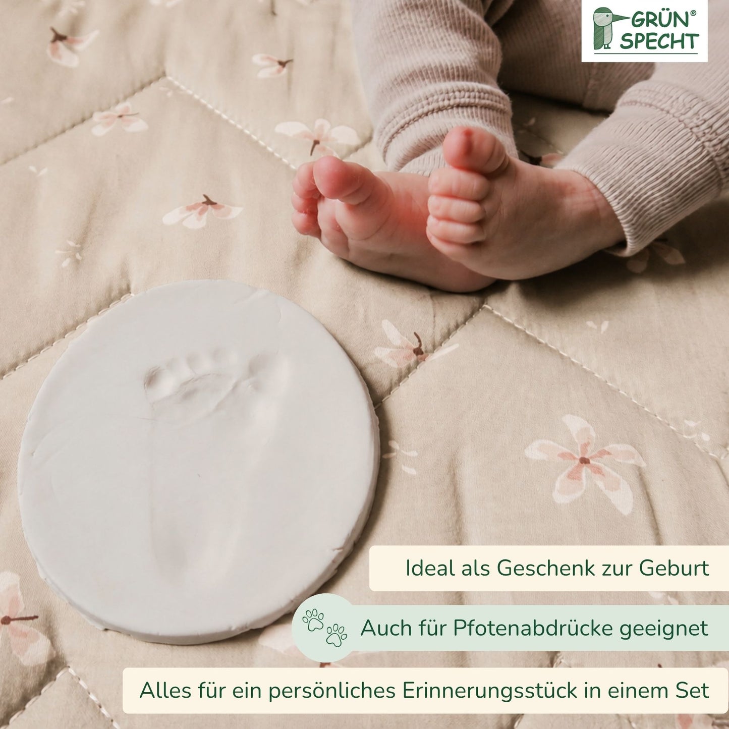 Baby-Abdruckset, 1 Dose