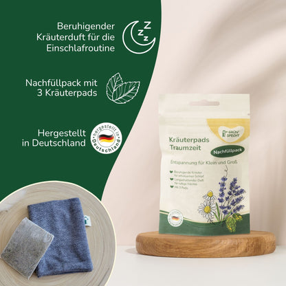 Kräuterpads, Traumzeit