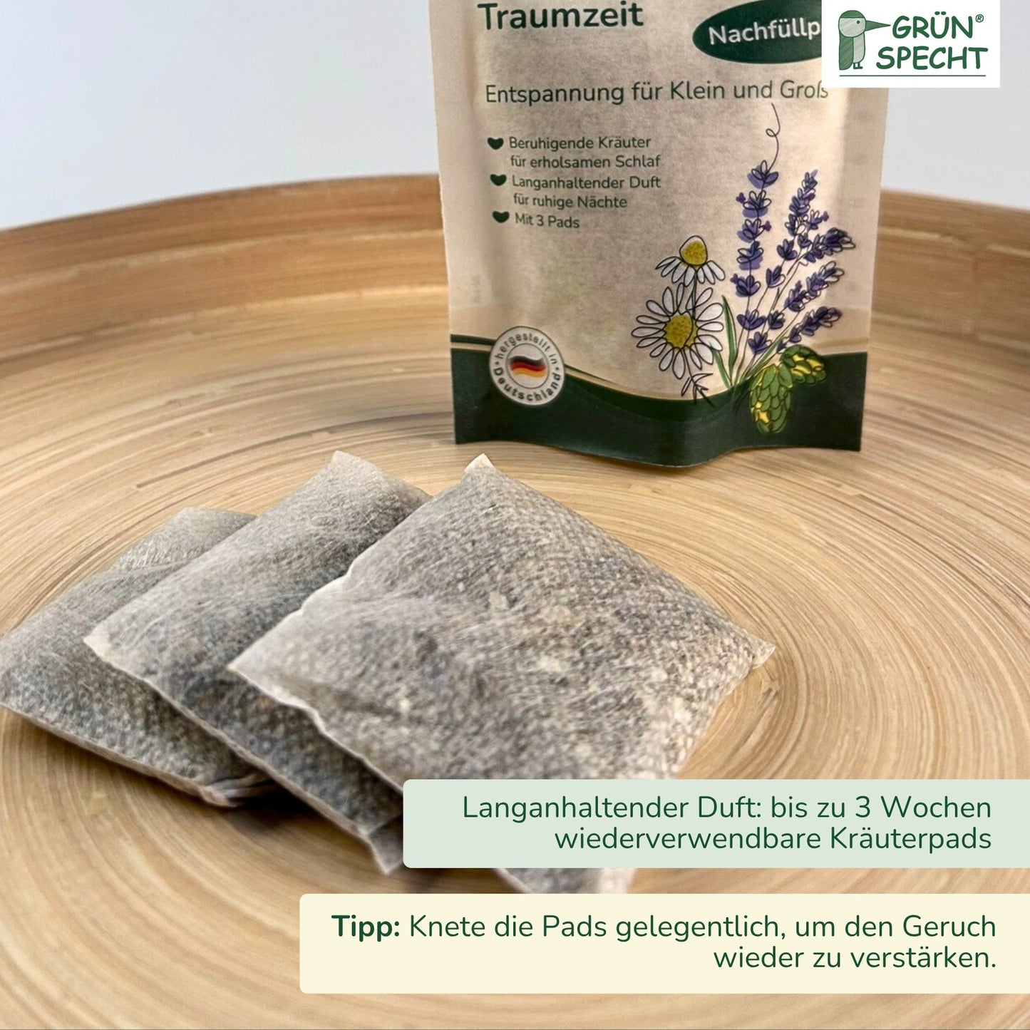 Kräuterpads, Traumzeit