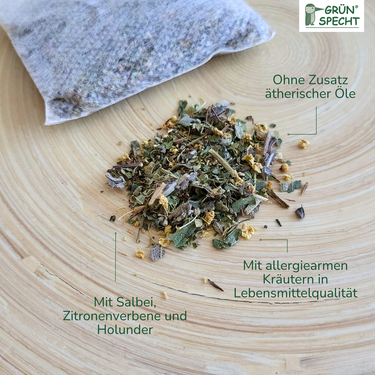 Kräuterpads, Atemfrei