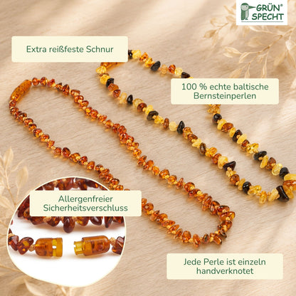 Baby amber necklace