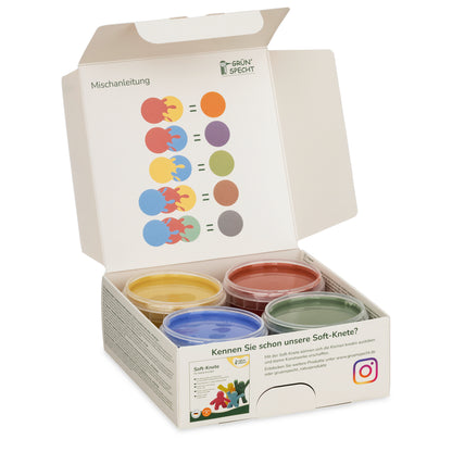 Fingermalfarbe, 4er Set