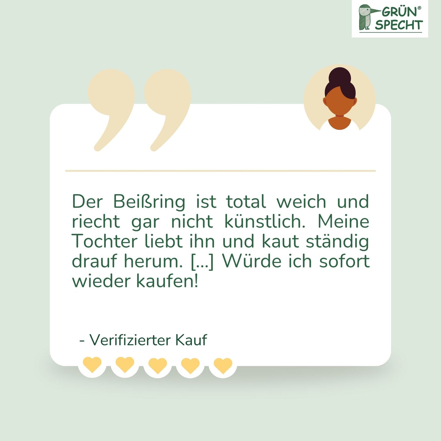 Naturkautschuk-Beißring