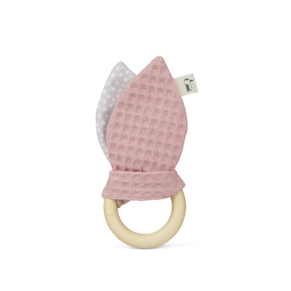 Grip ring with fabric ears, grey