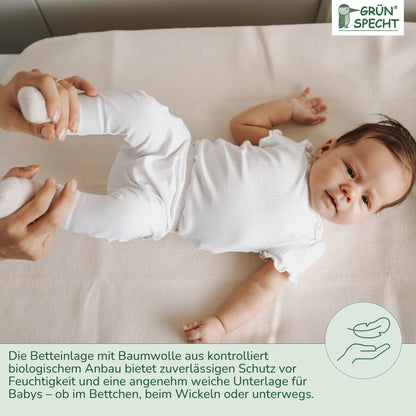Fitted Sheet with Organic Cotton
