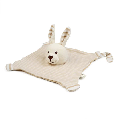 Organic comfort blanket rabbit, GOTS