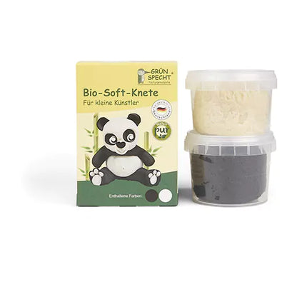 Organic soft clay black, white