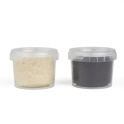 Organic soft clay black, white