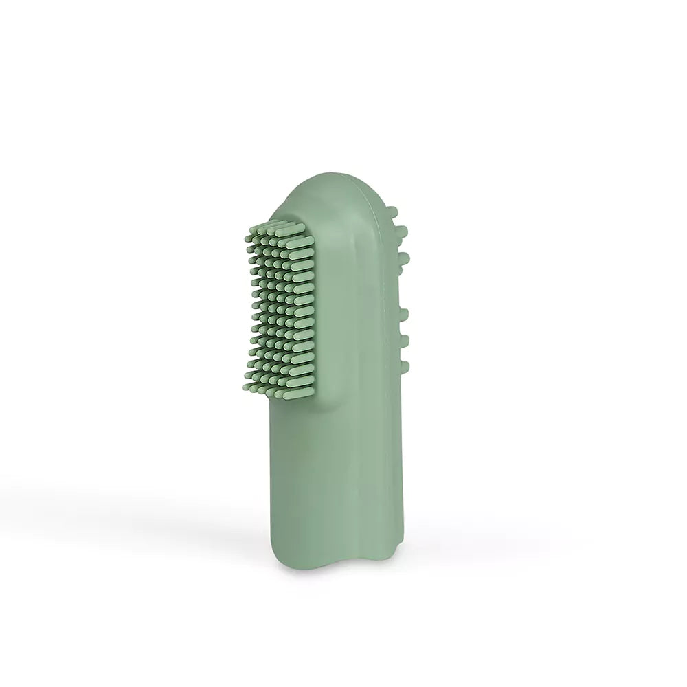 Natural finger toothbrush, natural rubber