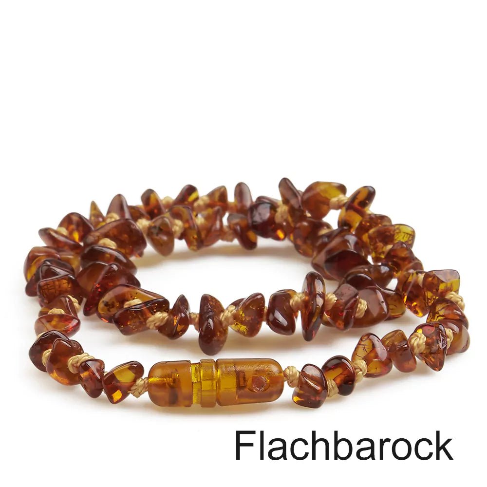 Baby - Bernsteinkette - 514-V5 - GRÜNSPECHT Naturprodukte