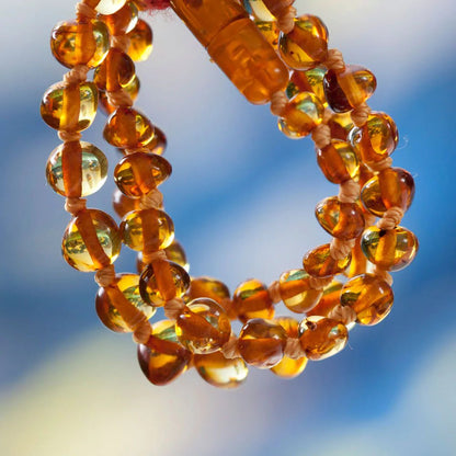 Baby - Bernsteinkette - 524-V3 - GRÜNSPECHT Naturprodukte