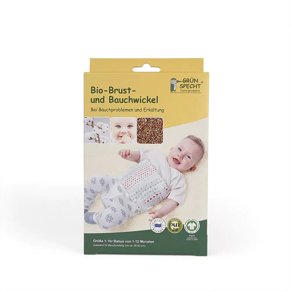 Bio - Brust - und Bauchwickel - 672-V1 - GRÜNSPECHT Naturprodukte