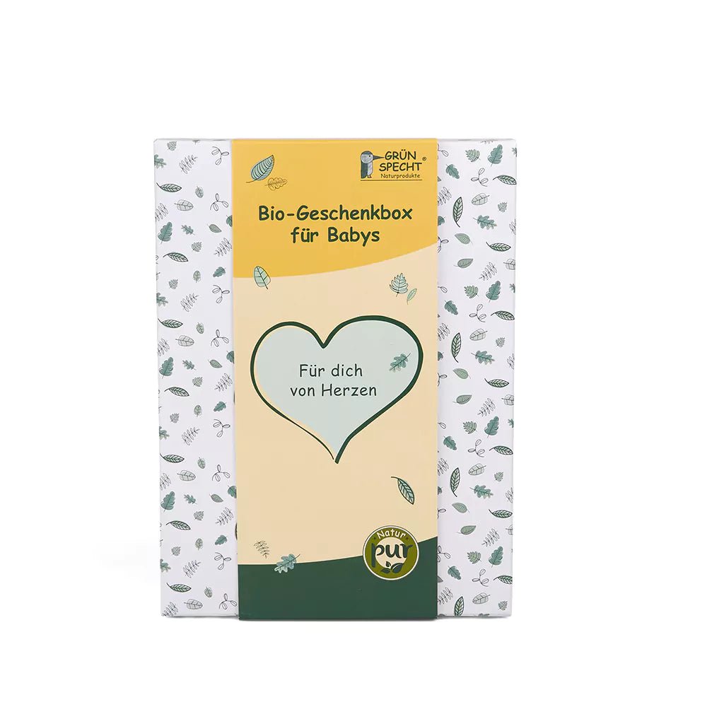 Bio - Geschenkbox für Babys - GB-004 - GRÜNSPECHT Naturprodukte