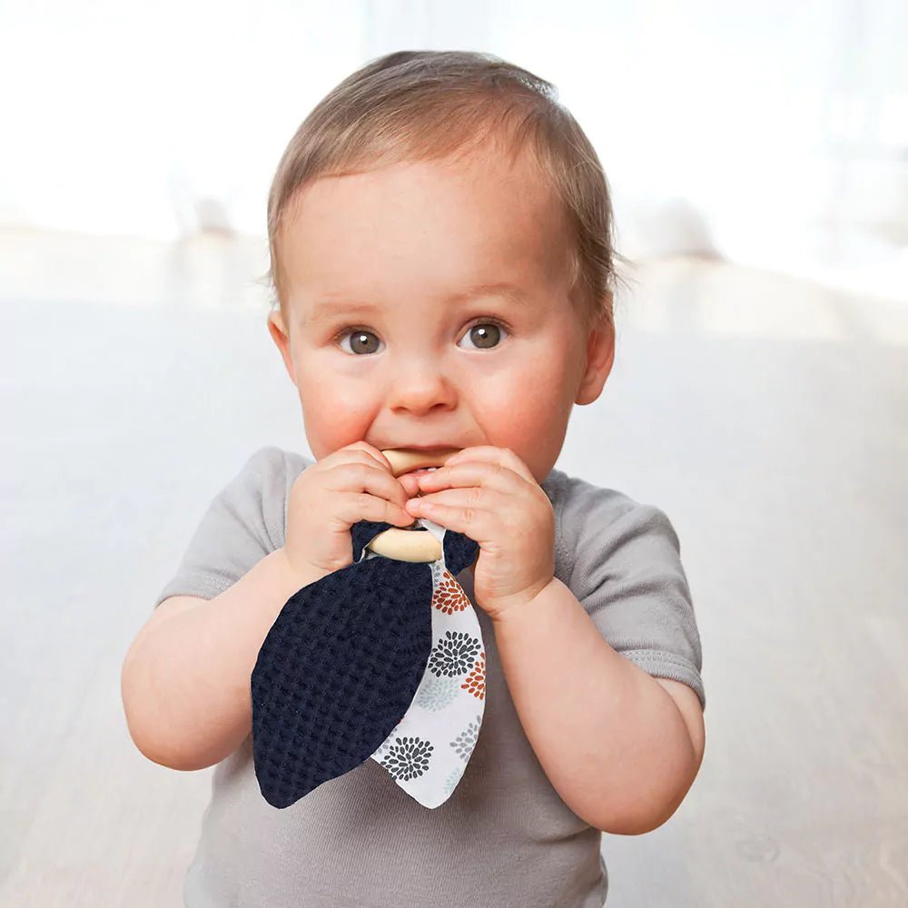 Bio - Greifring mit Hasenohren - 696-V2 - GRÜNSPECHT Naturprodukte