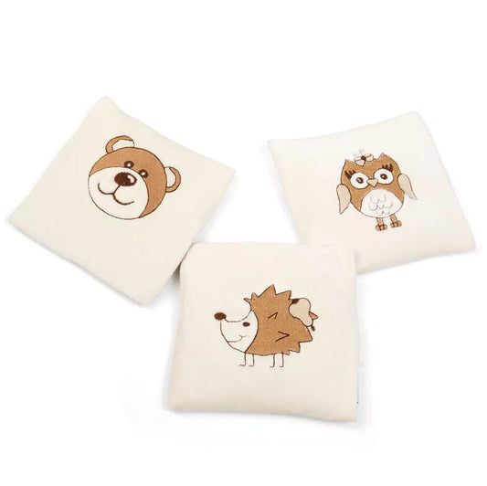 Bio - Leinsamen - Kissen für Babys mit Bezug - 603-V1 - GRÜNSPECHT Naturprodukte