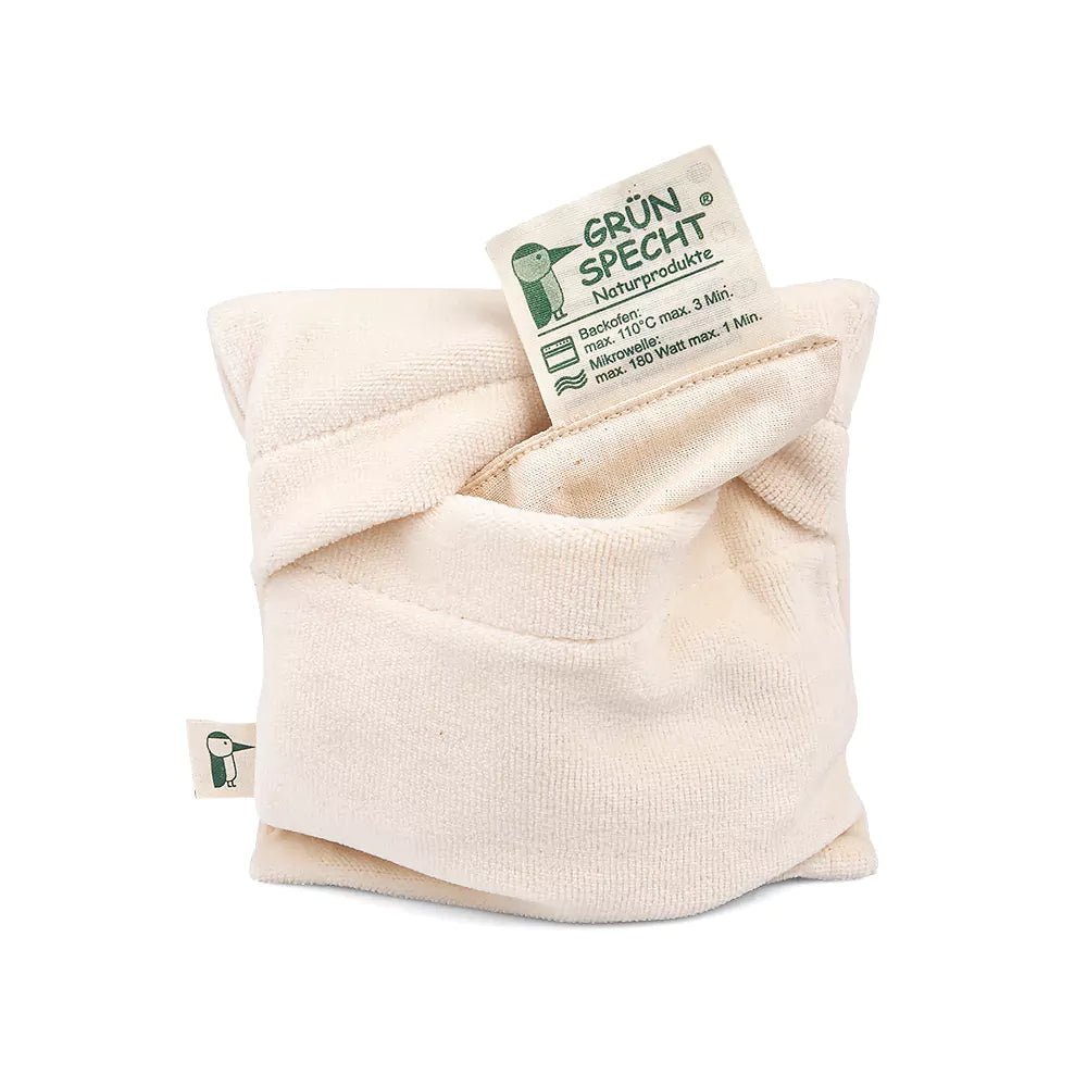 Bio - Leinsamen - Kissen für Babys mit Bezug - 603-V2 - GRÜNSPECHT Naturprodukte
