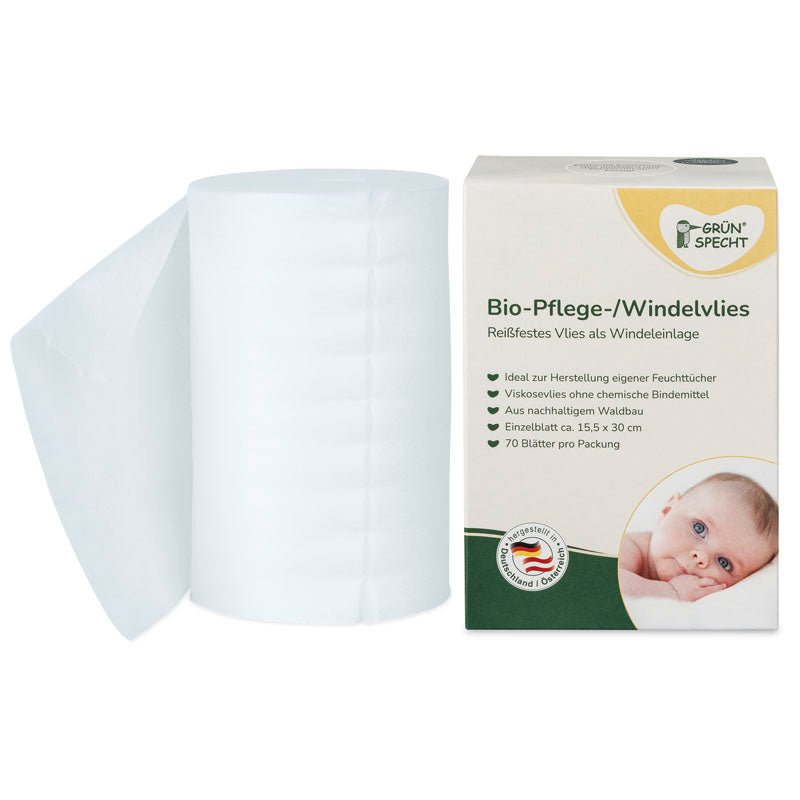 Bio-Pflege-/Windelvlies-- GRÜNSPECHT Naturprodukte