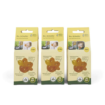 Bio - Schnuller - 670-V1 - GRÜNSPECHT Naturprodukte