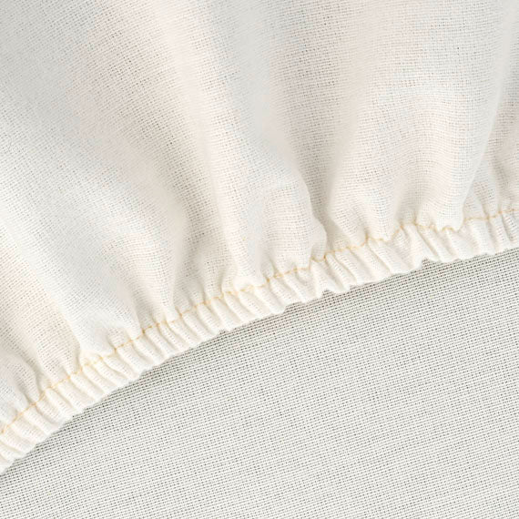 Bio - Spannbettlaken, weiß - 657-V1 - GRÜNSPECHT Naturprodukte