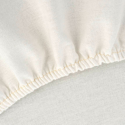 Bio - Spannbettlaken, weiß - 657-V1 - GRÜNSPECHT Naturprodukte