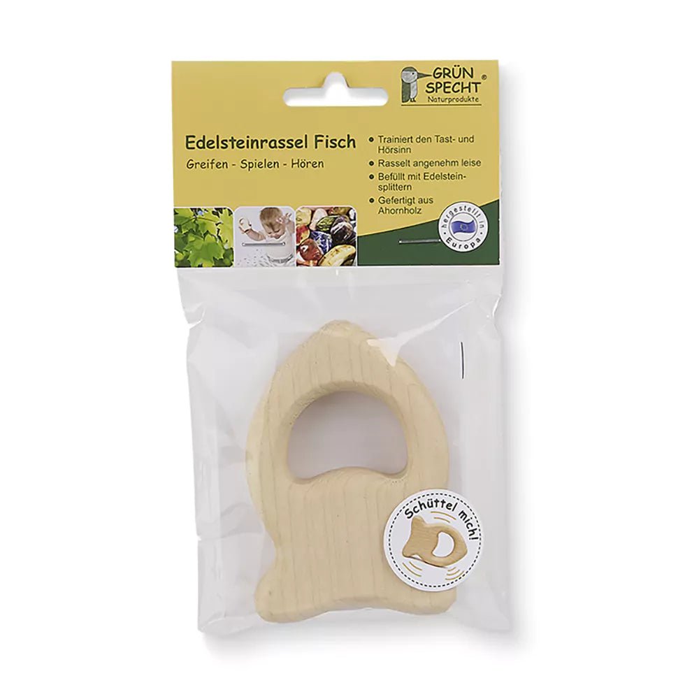 Edelsteinrassel, Fisch - 597-00 - GRÜNSPECHT Naturprodukte
