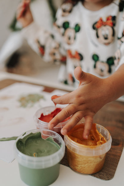 Fingermalfarbe Glitzer - 698-V3 - GRÜNSPECHT Naturprodukte