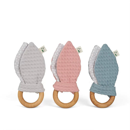 Greifring mit Stoffohren - 571-V1 - GRÜNSPECHT Naturprodukte